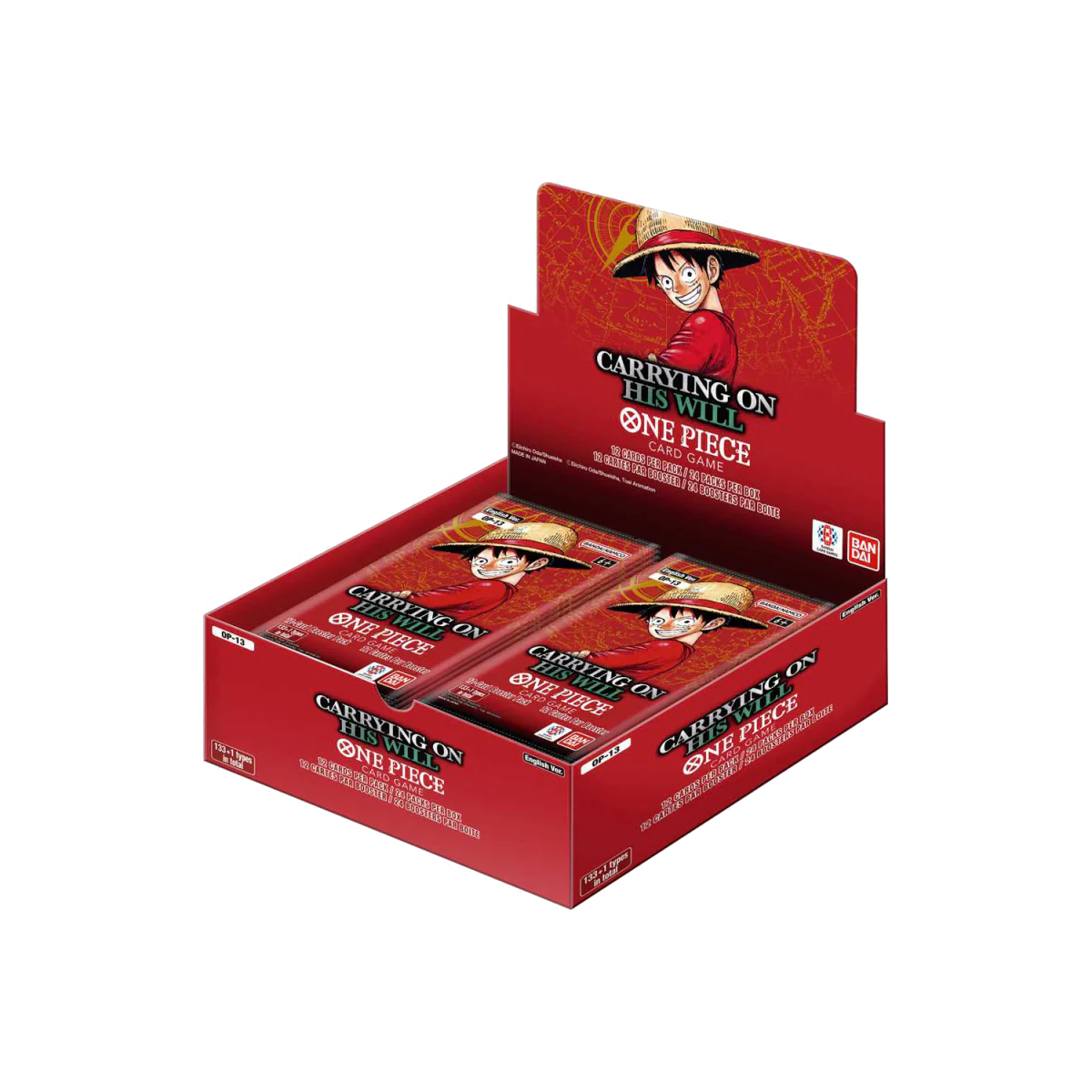 One Piece OP13 - Carrying on his Will Booster Box kopen | Vier de