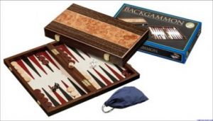 Backgammon kassette Korfu medium