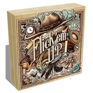 Flick 'em Up! Deluxe Wooden Box