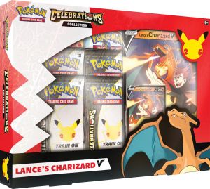 Pokemon: Celebrations Lance’s Charizard V Collection