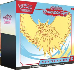 Pokemon SV04 Paradox Rift Elite Trainer Box - Roaring Moon