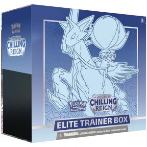 Pokemon Sword & Shield Chilling Reign Elite Trainer Box - Ice Rider Calyrex