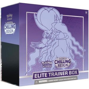 Pokemon Sword & Shield Chilling Reign Elite Trainer Box - Shadow Rider Calyrex