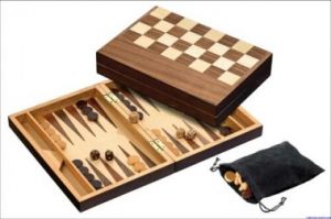 Schaak/Backgammon kassette