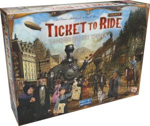 Ticket to Ride Legacy Legendes uit het Westen (Nederlandstalig)