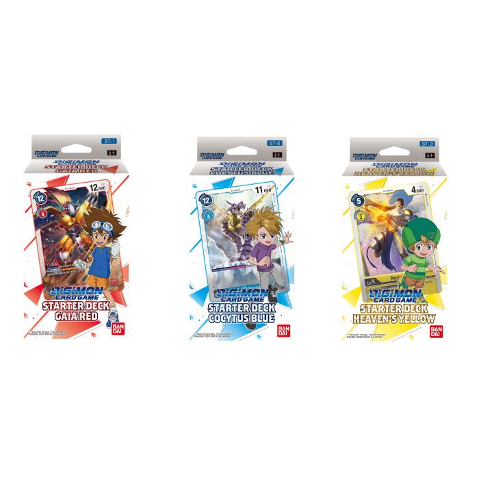 Digimon Card Game - Starter Deck Bundel | Kopen - Uw spel ...