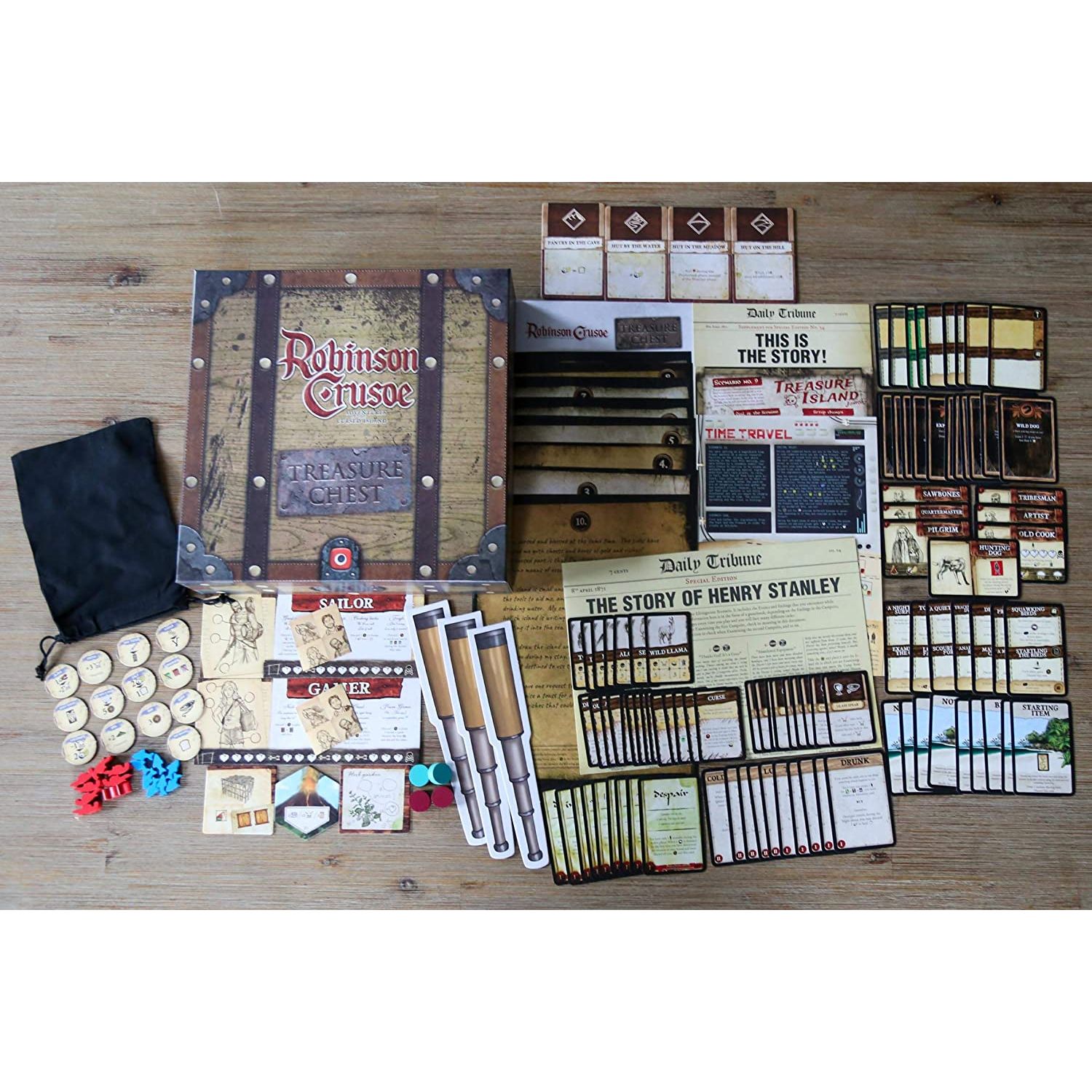 Robinson Crusoe Adventures on the Cursed Island Treasure Chest