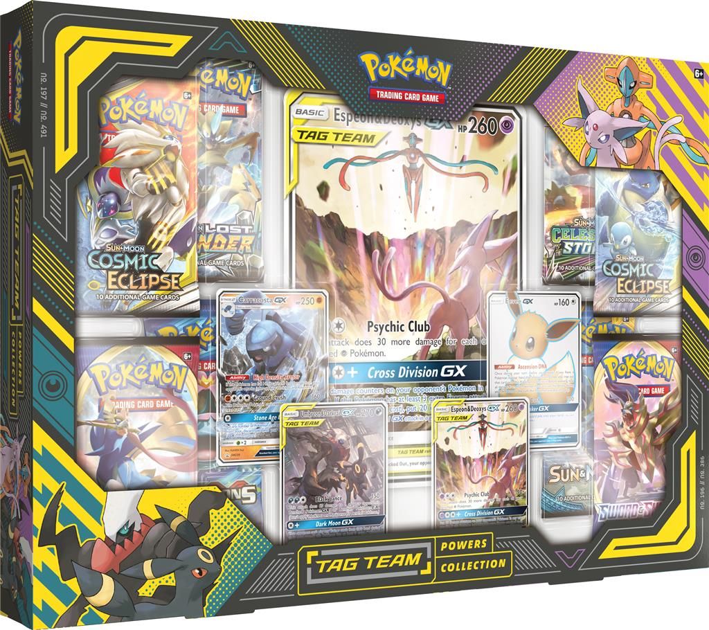 Pokemon Tcg Tag Team Powers Collection Espeon Deoxys