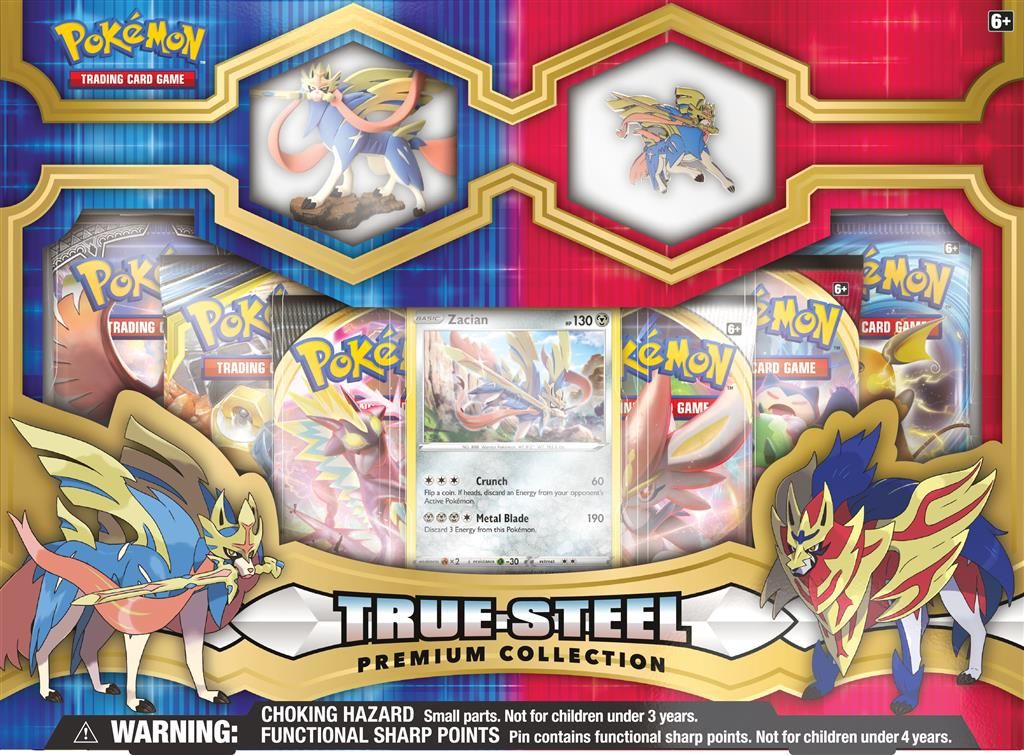 Pokemon Tcg True Steel Premium Figure Pin Collection Zacian Kopen Uw Spel Altijd Gratis Verzonden