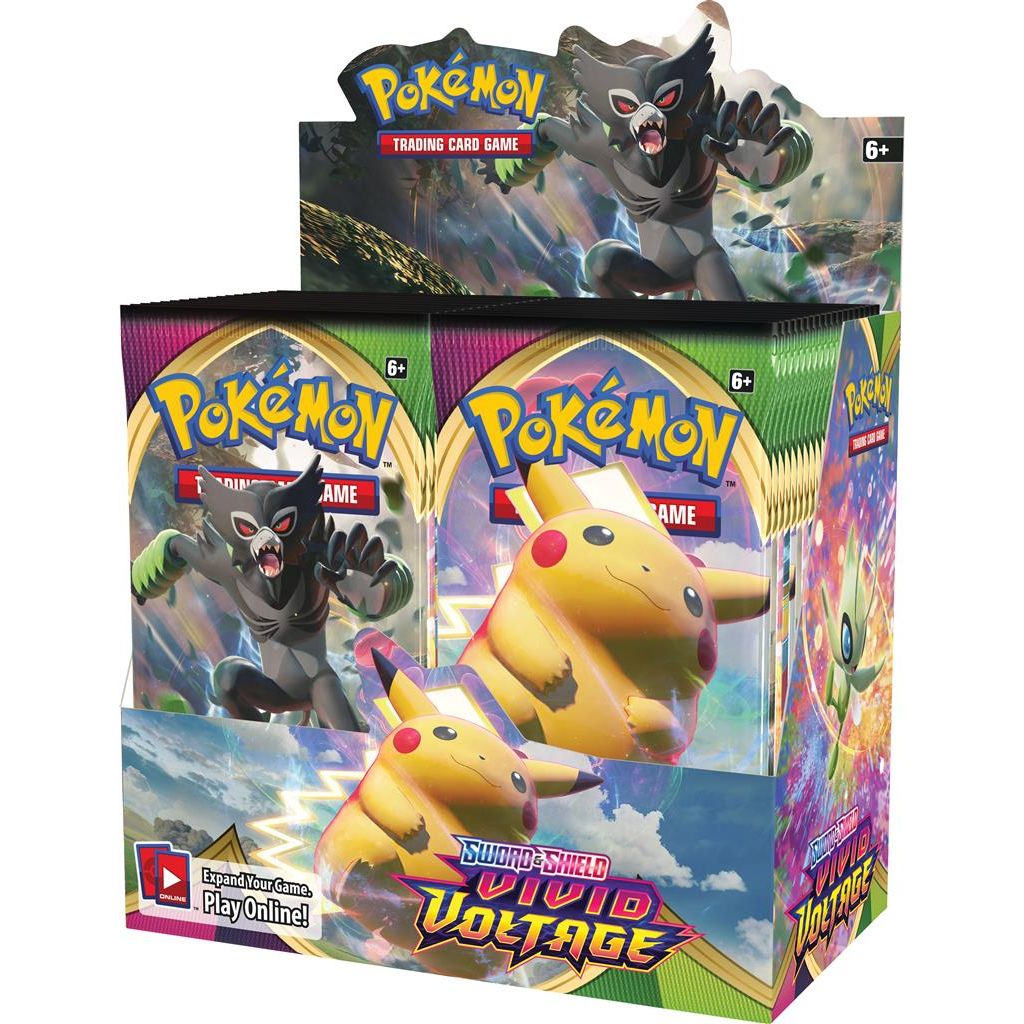 Pokemon Sword Shield Vivid Voltage Booster Box Kopen Uw Spel Altijd Gratis Verzonden
