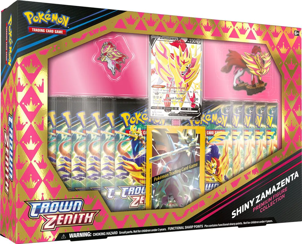 VINCENT WHITTMAN 2nd Foilセット Pokemon TCG: Crown Zenith Premium Figure Collection Zamazenta
