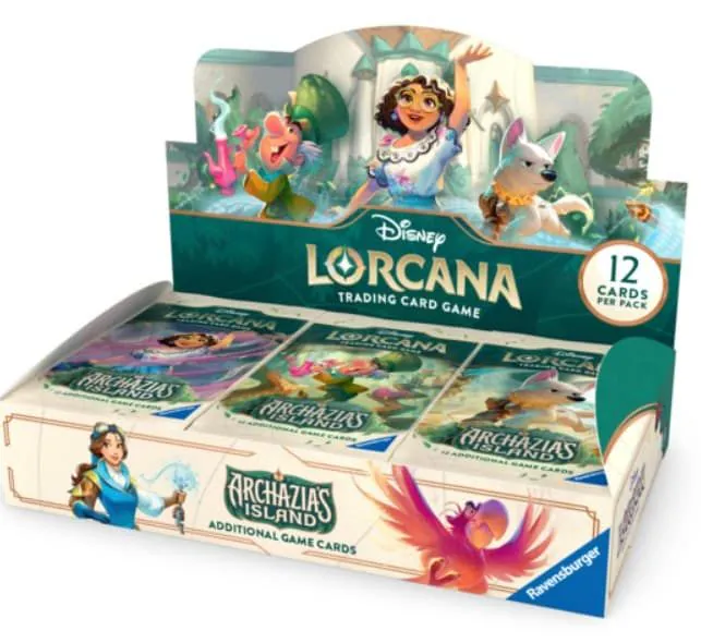 Disney Lorcana　イングランドの冒険　7BOX Disney Lorcana Set 7: Archazia's Island Booster Box kopen | Nieuw