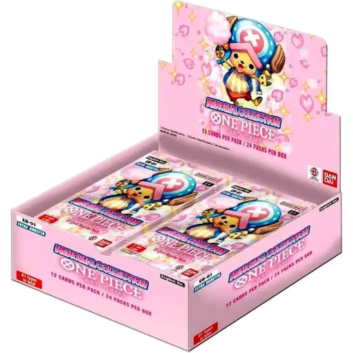 ワンピース カードゲーム EB-01 メモリアルコレクション　BOX Koop One Piece Card Game - Memorial Collection EB-01 Extra Booster