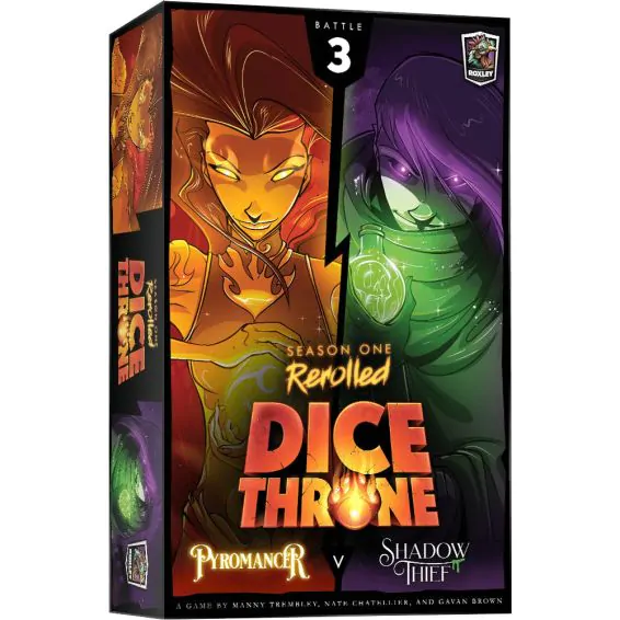 Dice Throne: Season One ReRolled – Pyromancer v. Shadow Thief