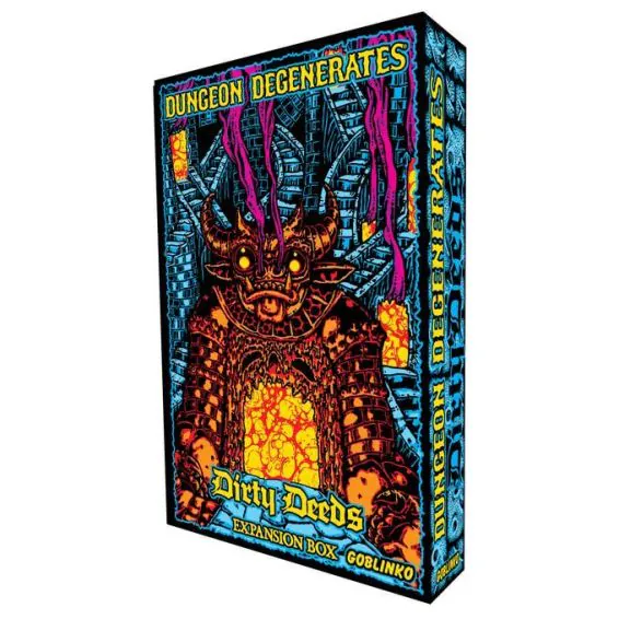 Dungeon Degenerates: Dirty Deeds Expansion Box
