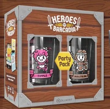 Heroes of Barcadia Party Pack Retail Edition