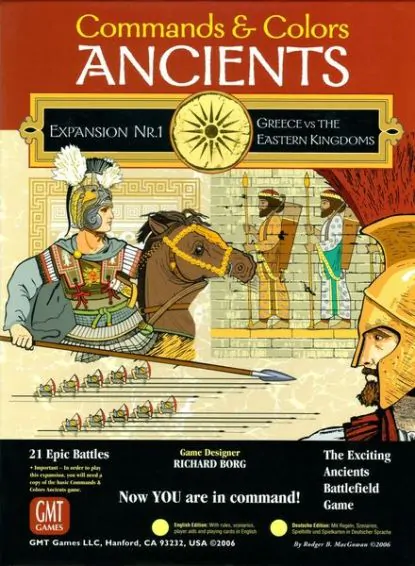 Commands & Colors Ancients Expansion Pack #1 – Greece & Eastern Kingdoms