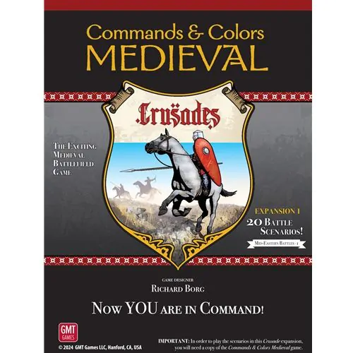 Commands & Colors: Medieval – Expansion #1 Crusades Mid-Eastern Battles I