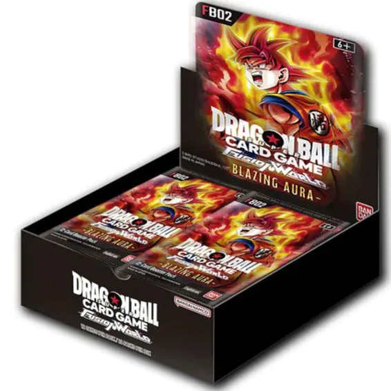Dragon Ball Super Card Game - Fusion World FB02 Blazing Aura - Booster Box 