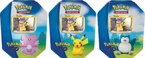 Pokemon GO Gift Tin Bundel (3 Tins) 