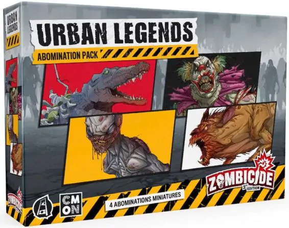 Zombicide (2nd Edition): Urban Legends Abominations