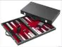 Backgammon koffer medium standaard (rood)