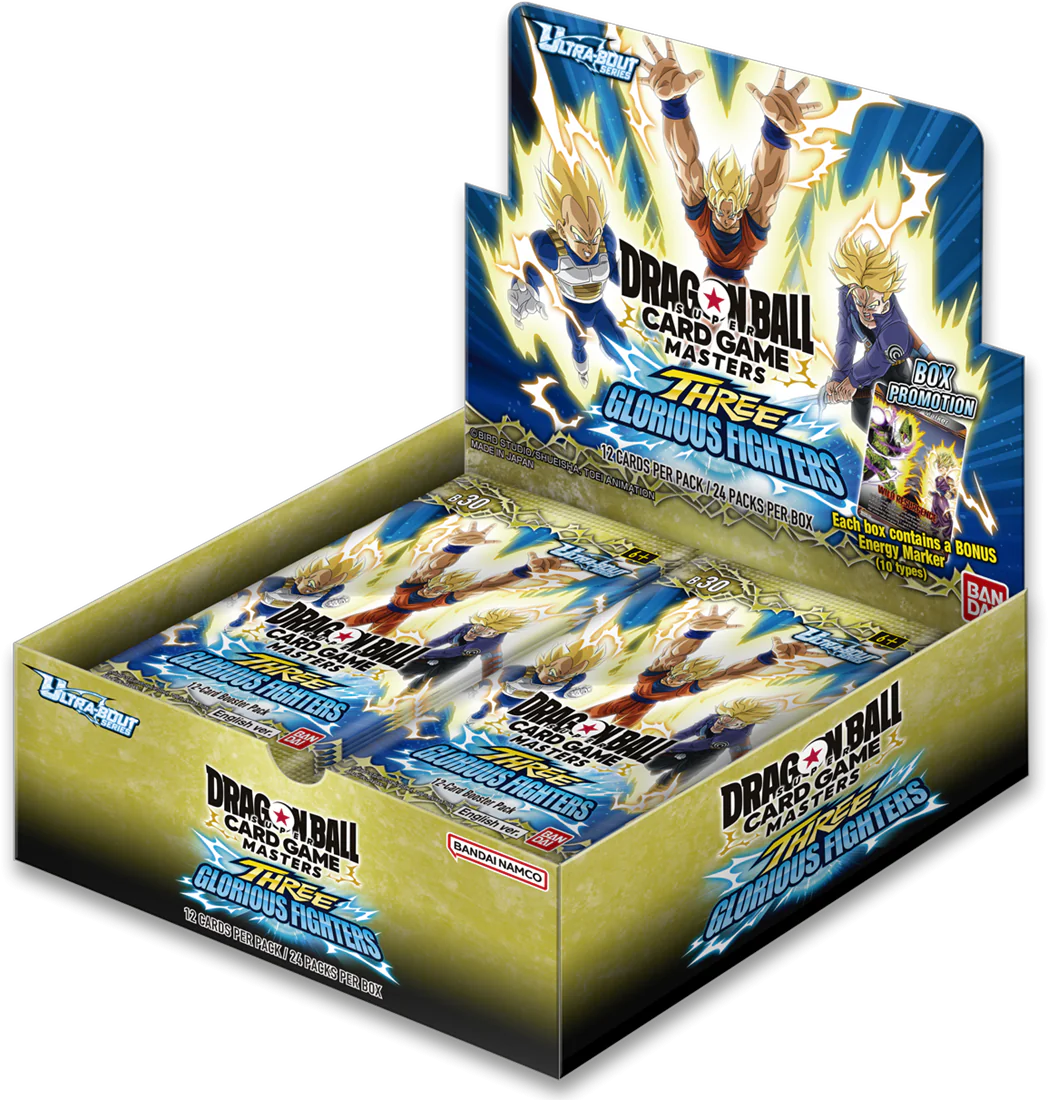 プレミアムブースター THE KING OF FIGHTERS 未開封　3BOX Dragon Ball Super Card Game - ULTRA-BOUT Series 03 Three Glorious