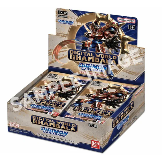Digimon Card Game - Digital World Shambala EX12 Booster Box