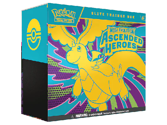 Pokemon ME02.5 Ascended Heroes Elite Trainer Box (Max 10)