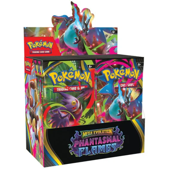 Pokemon ME02 Phantasmal Flames Booster Box (Max 6)