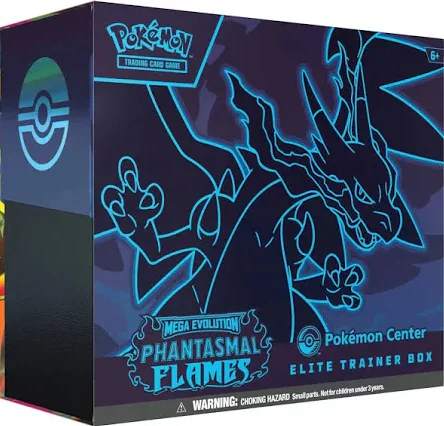 Pokemon ME02 Phantasmal Flames Elite Trainer Box (Max 2)