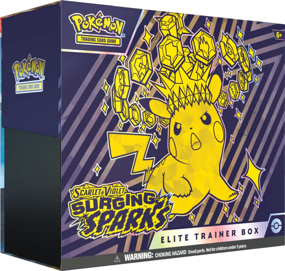 Pokemon SV08 Surging Sparks Elite Trainer Box