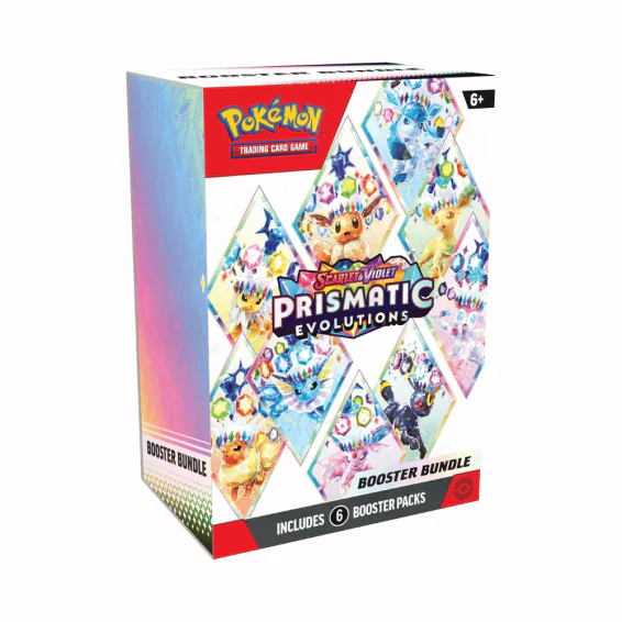 Pokemon SV8.5 Prismatic Evolutions Prismatic Evolutions Booster Bundle